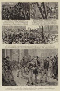 El motín en Trafalgar Square de Charles J. Staniland